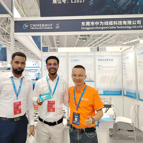 Zhongwei Wire & Cable Participates in The 2025 Wuhan Automotive Wire Harness Exhibition